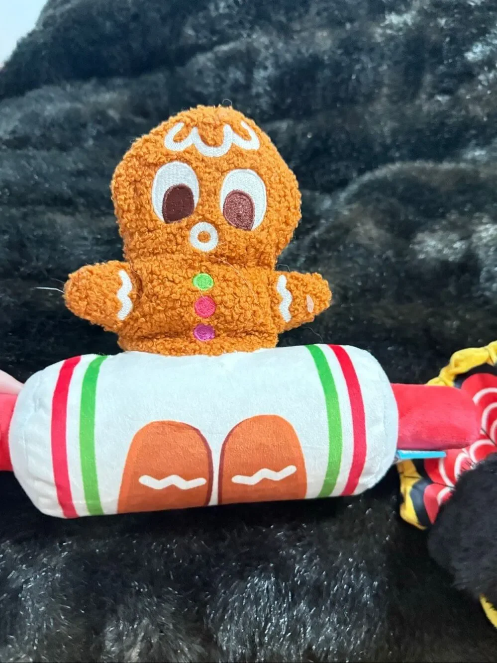 Bark Box • lot of holiday Plush Dog Toys pumpkin gingerbread man turkey
